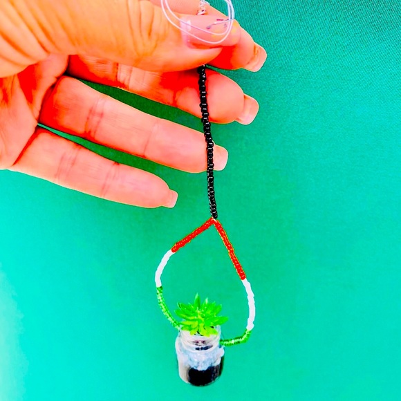 🇮🇹New Handmade Italia Artificial Plant Car Charm!🌱 - Picture 1 of 3